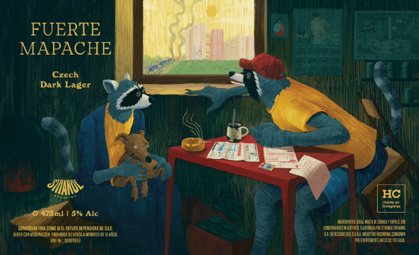 Fuerte Mapache - Czech Dark Lager