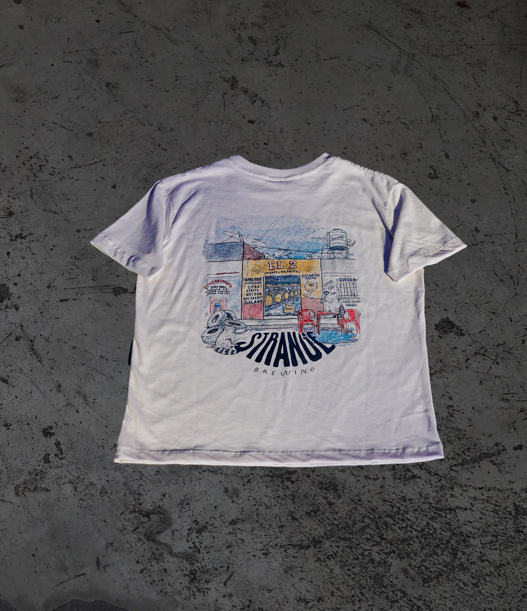 Remera Chacra Blanca - Merch!