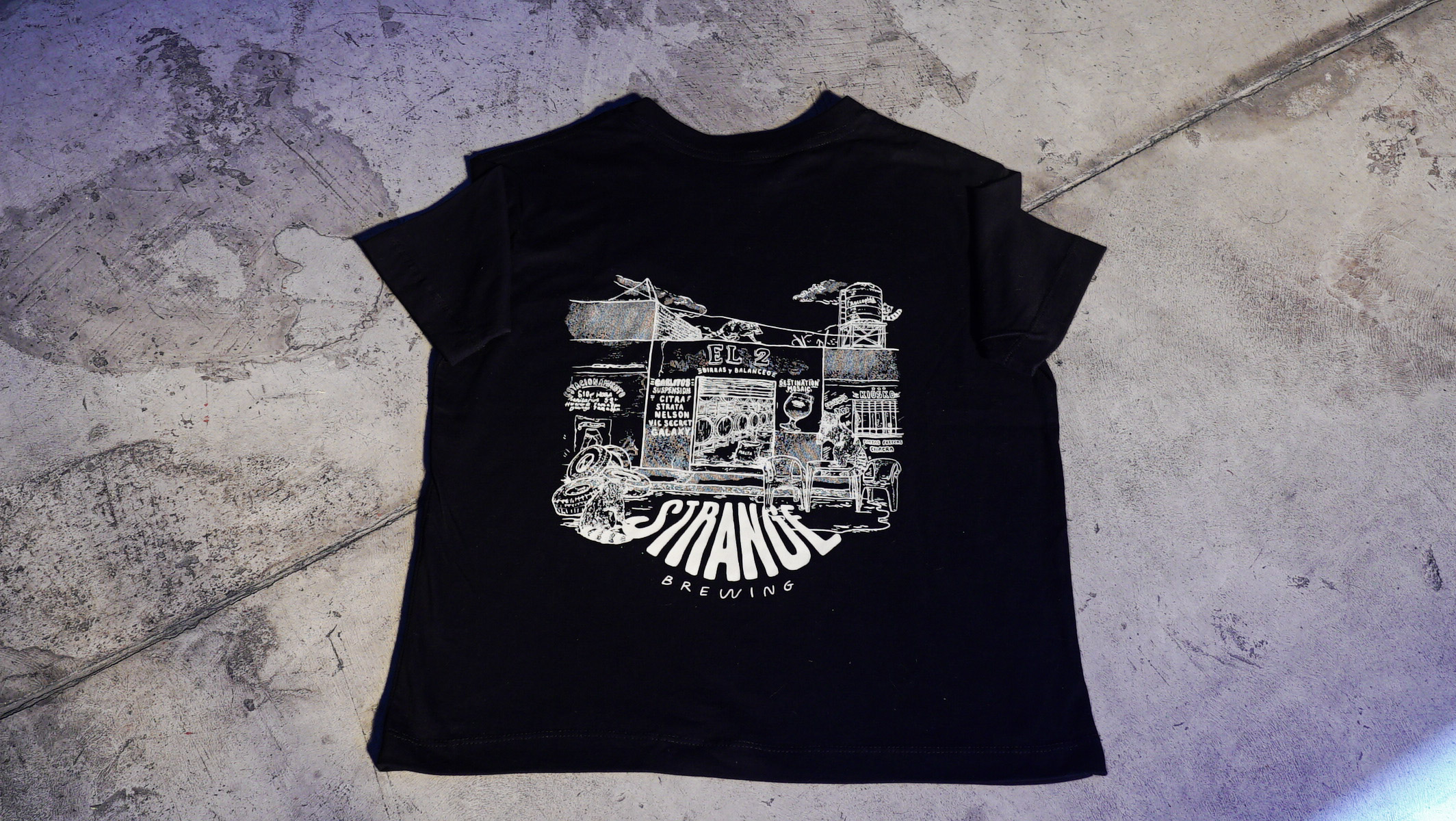 Remera Chacra Negro - Merch!